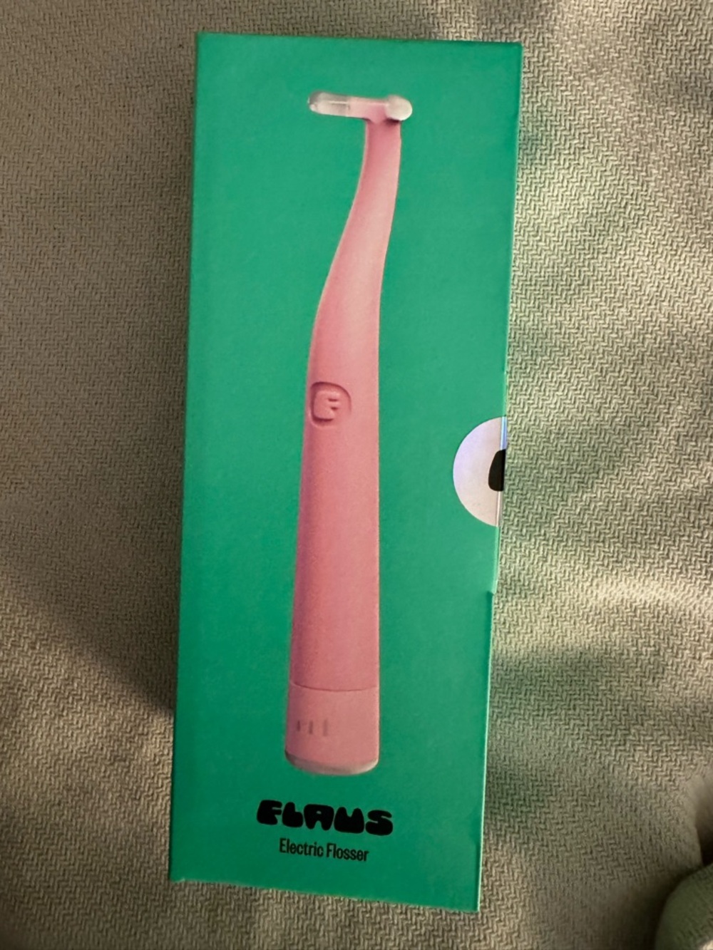 Pink Electric Flosser – Slim Water Flossing Tool (Flaus)